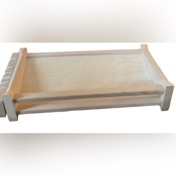 Eppicotispai Chitarra Pasta Cutter Rustic Wood Made in Italy NEW Beechwood - Picture 7 of 8